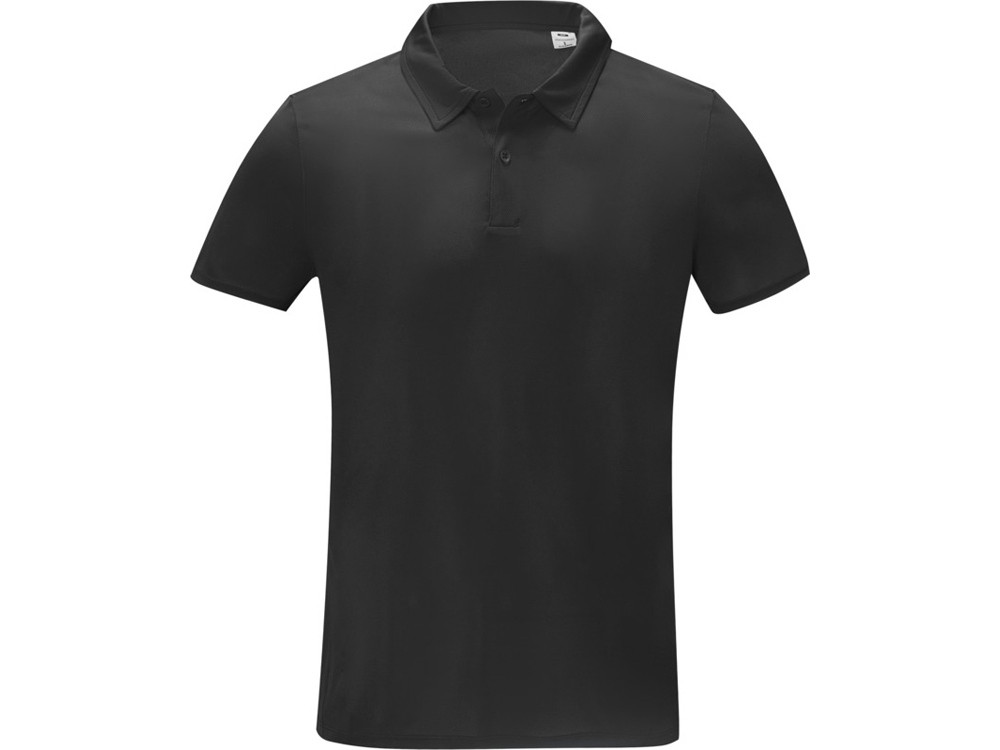 Мужская стильная футболка поло с короткими рукавами Deimos, черный - фото 2 - id-p111818557