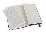 Записная книжка Moleskine Classic (в линейку) в твердой обложке, Pocket (9x14см), фиолетовый, фото 4