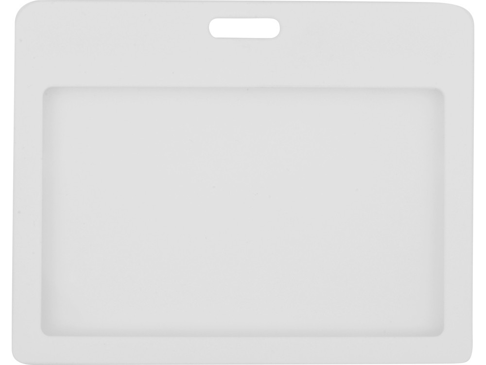 Бейдж Show mini Flat 98 *78 мм (внут.размер 85*54 мм), белый - фото 2 - id-p111790564