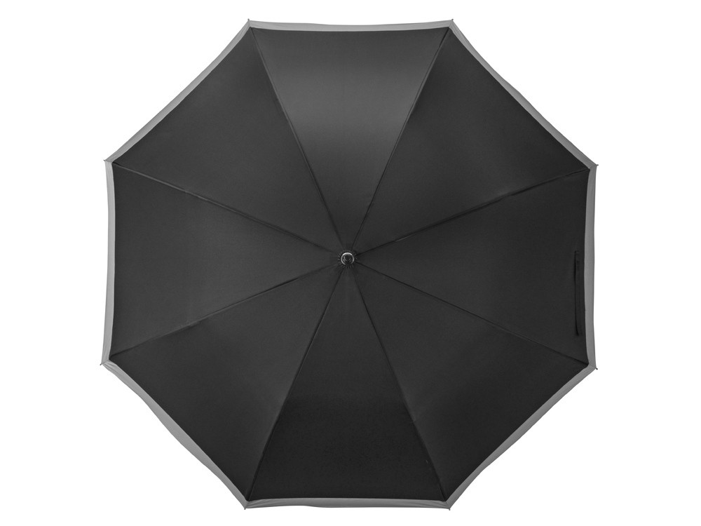 Зонт-трость Reflect полуавтомат, в чехле, черный - фото 6 - id-p111790573