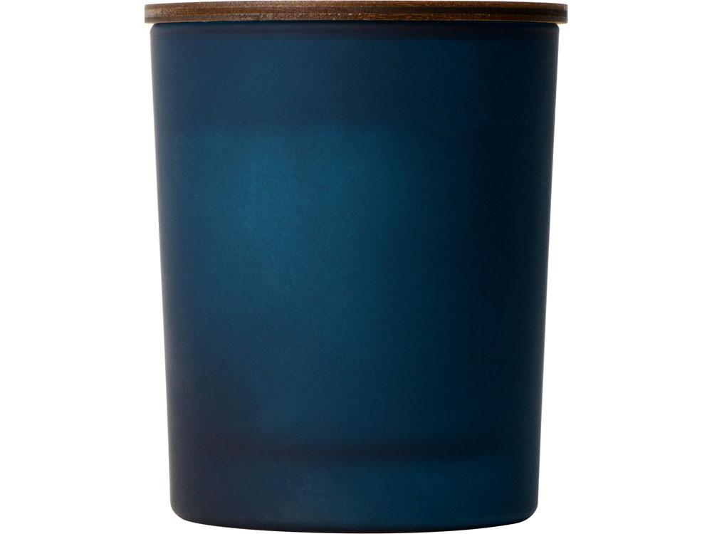 Свеча соевая ароматическая в стекле Niort, синяя - фото 4 - id-p111800566