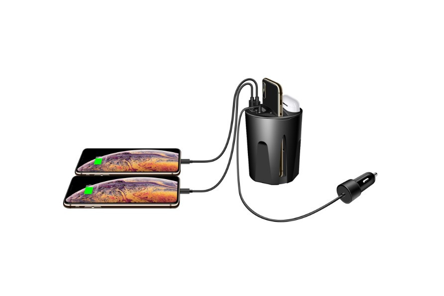 Беспроводная зарядка в подстаканник - Wireless Car Charging Cup x13a - фото 5 - id-p111829730