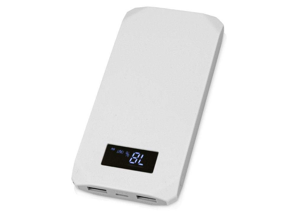 Портативное зарядное устройство Quickr с функцией быстрой зарядки, 10000 mAh, серый - фото 1 - id-p111787586