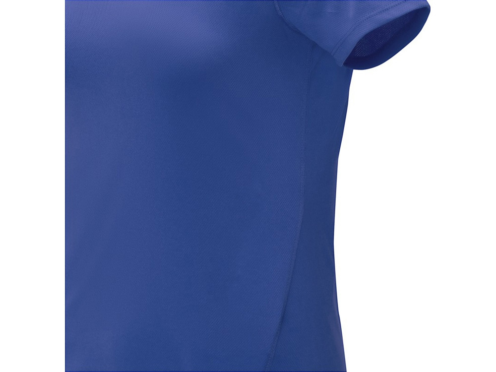 Женская стильная футболка поло с короткими рукавами Deimos, синий - фото 5 - id-p111818581