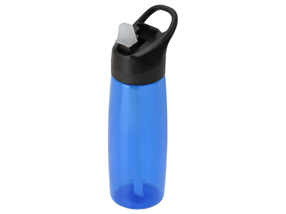 Бутылка c кнопкой Tank, тритан, 680мл Waterline, синий - фото 2 - id-p111797573