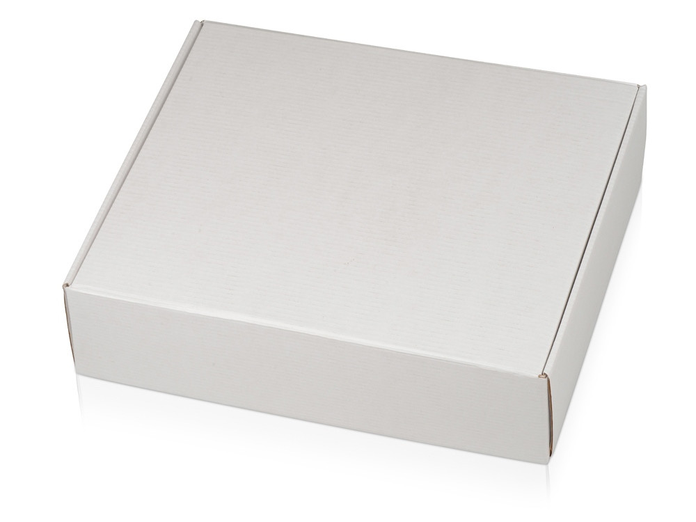 Подарочный набор с пледом, термокружкой и миндалем в шоколадной глазури Tasty hygge, белый - фото 6 - id-p111797584