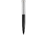 Ручка шариковая Ungaro модель Ovieto в футляре, черный/серебристый, фото 2