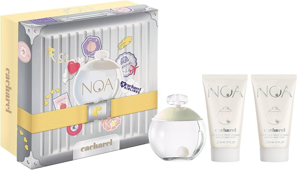 Cacharel Noa edt Gift Set 100ml+ body lotion 2x50ml - фото 1 - id-p111829837