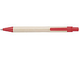 Блокнот А7 Zuse с ручкой шариковой, красный, фото 3