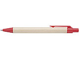 Блокнот А7 Zuse с ручкой шариковой, красный, фото 4
