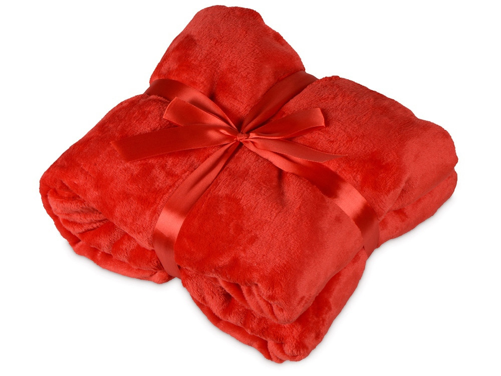 Подарочный набор с пледом, термосом Cozy hygge, красный - фото 4 - id-p111797595