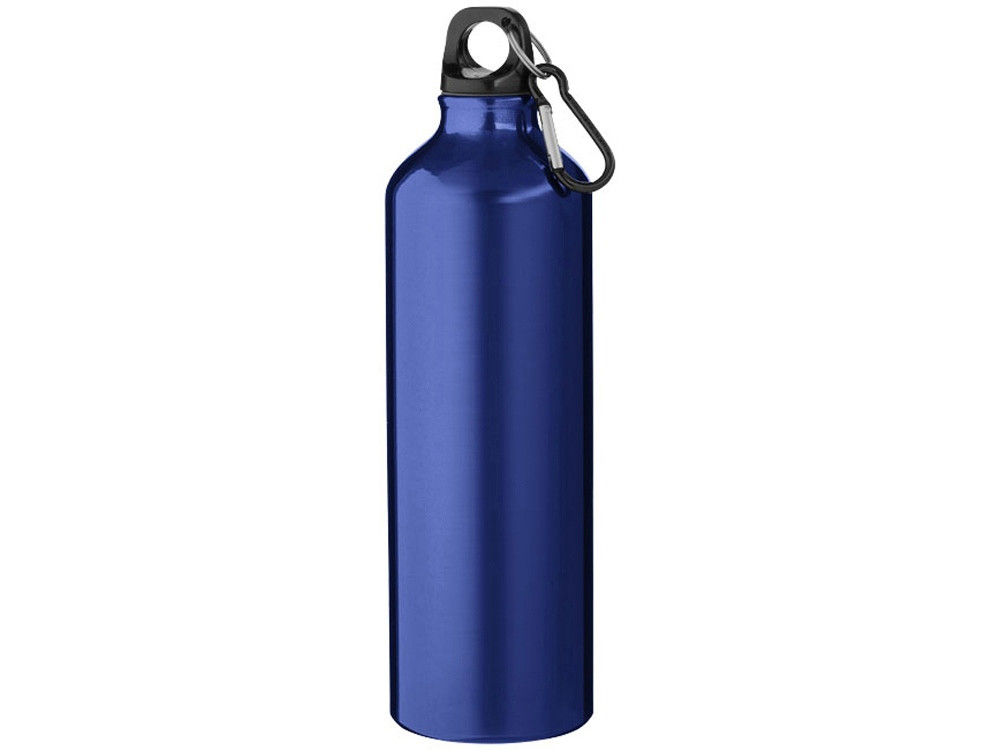 Алюминиевая бутылка для воды Oregon объемом 770 мл с карабином - Синий - фото 1 - id-p111784635