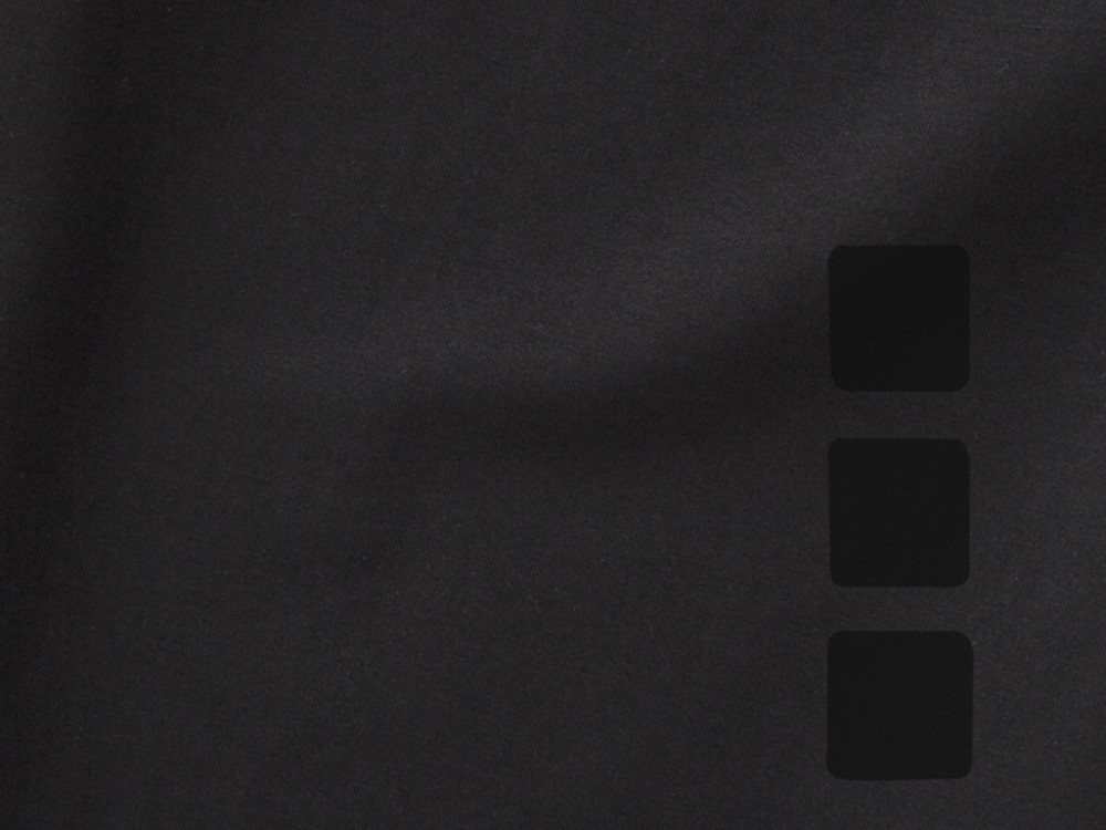 Ponoka мужская футболка из органического хлопка, длинный рукав, черный - фото 4 - id-p111785644