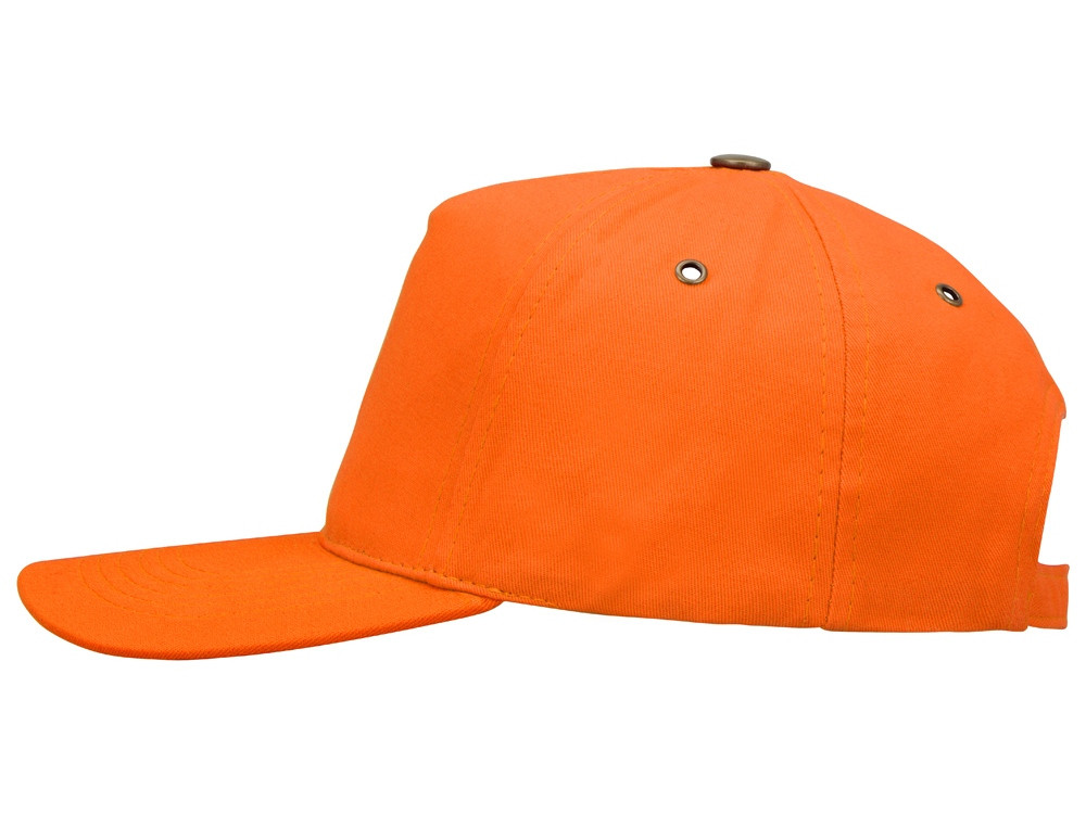 Бейсболка New York 5-ти панельная, оранжевый - фото 6 - id-p111780644