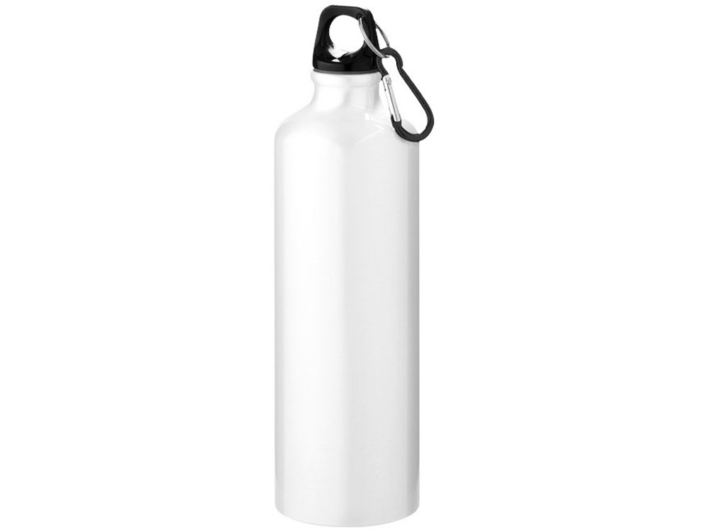Алюминиевая бутылка для воды Oregon объемом 770 мл с карабином - Белый - фото 1 - id-p111784638