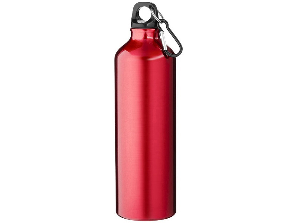 Алюминиевая бутылка для воды Oregon объемом 770 мл с карабином - Красный - фото 1 - id-p111784639