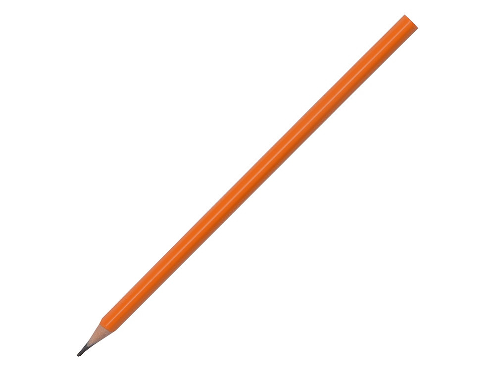 Трехгранный карандаш Conti из переработанных контейнеров, оранжевый - фото 1 - id-p111802651