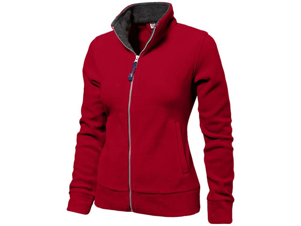 Куртка флисовая Nashville женская, красный/пепельно-серый - фото 7 - id-p111780655