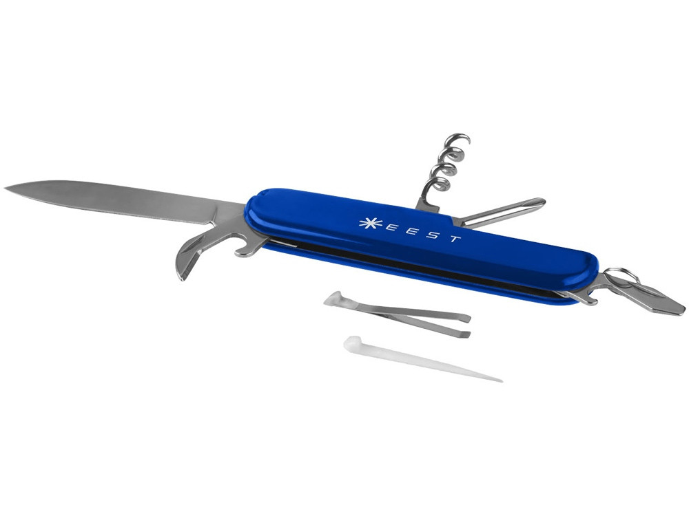 Карманный 9-ти функциональный нож Emmy, ярко-синий - фото 4 - id-p111786657