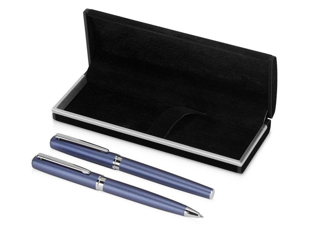 Набор Таормина: ручка шариковая, ручка роллер, в бархатном футляре - фото 2 - id-p111802671
