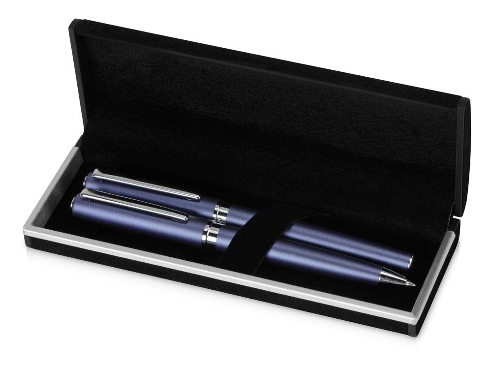 Набор Таормина: ручка шариковая, ручка роллер, в бархатном футляре - фото 3 - id-p111802671