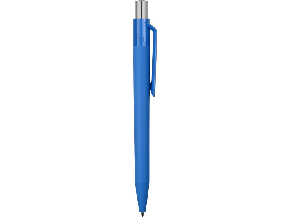 Ручка шариковая UMA ON TOP SI GUM soft-touch, синий - фото 4 - id-p111788675