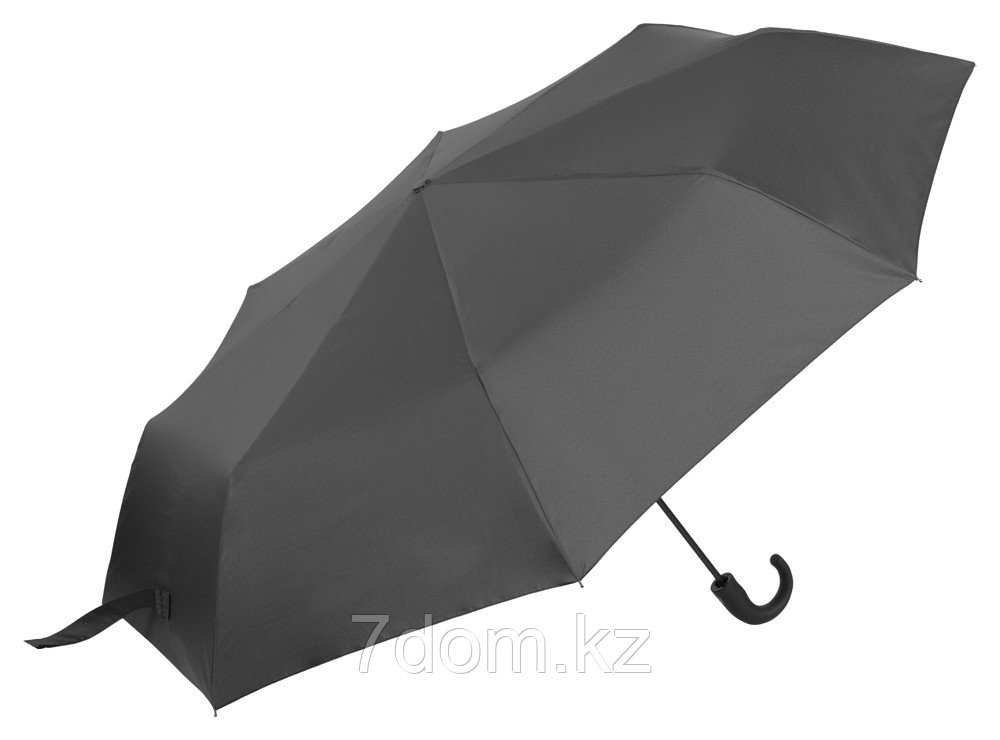Бизнес зонт-автомат Britney с большим куполом, холодный серый, фото 1