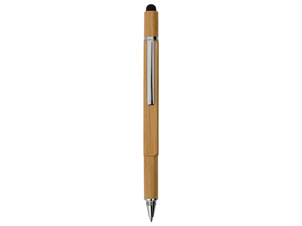 Ручка-стилус из бамбука Tool с уровнем и отверткой - фото 2 - id-p111797672