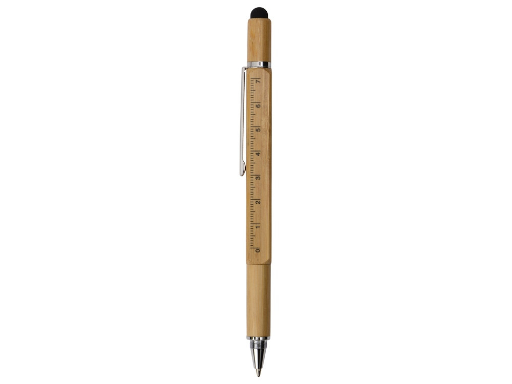 Ручка-стилус из бамбука Tool с уровнем и отверткой - фото 3 - id-p111797672