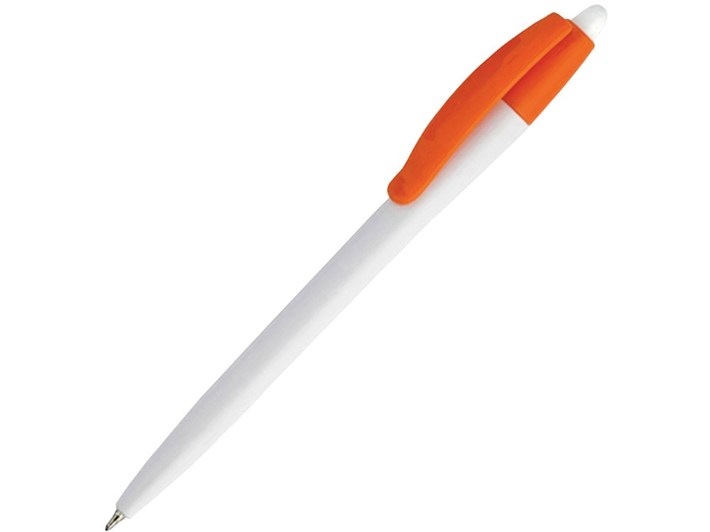 Ручка шариковая, ручка шариковая Celebrity Пиаф белая/оранжевая - фото 1 - id-p111780711