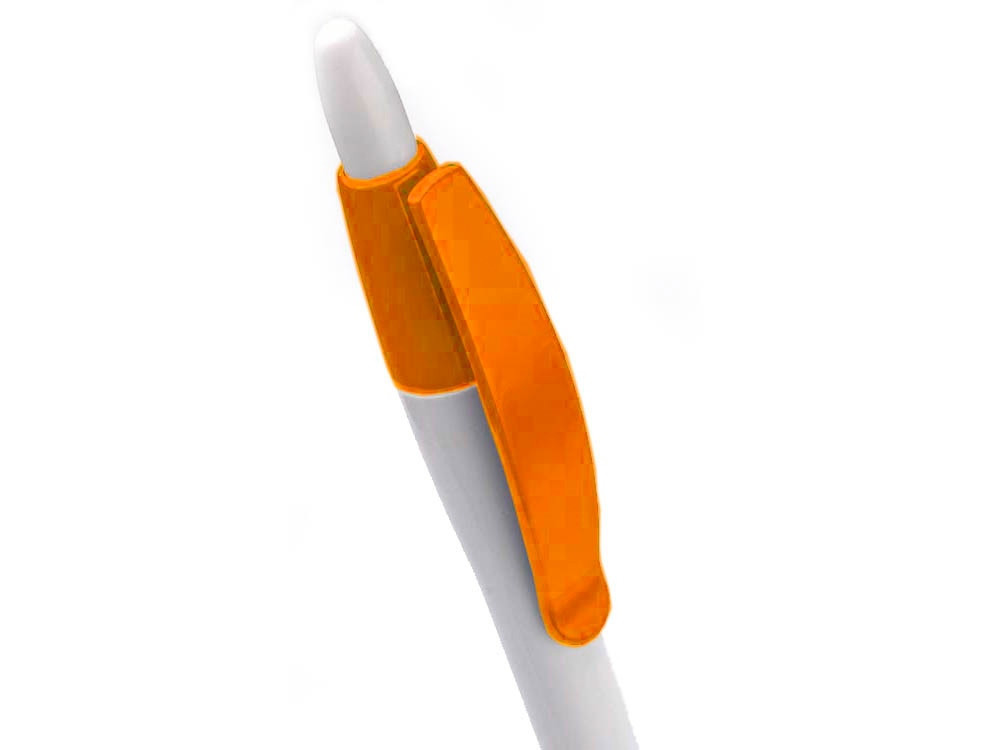 Ручка шариковая, ручка шариковая Celebrity Пиаф белая/оранжевая - фото 2 - id-p111780711