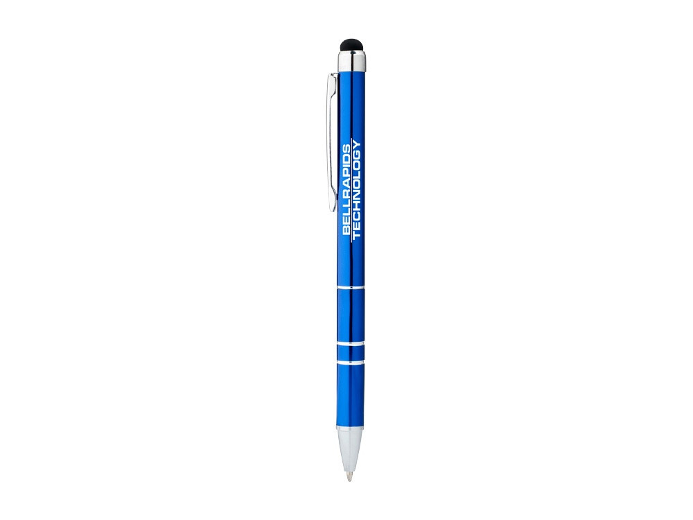 Ручка-стилус шариковая Charleston, синий, черные чернила - фото 4 - id-p111784723