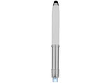 Ручка-стилус шариковая Xenon, белый, синие чернила, фото 2