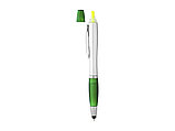 Ручка-стилус Nash с маркером, зеленый/серебристый, фото 5