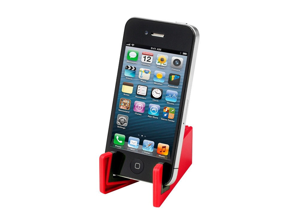 Подставка для мобильного телефона Slim, красный - фото 1 - id-p111784747