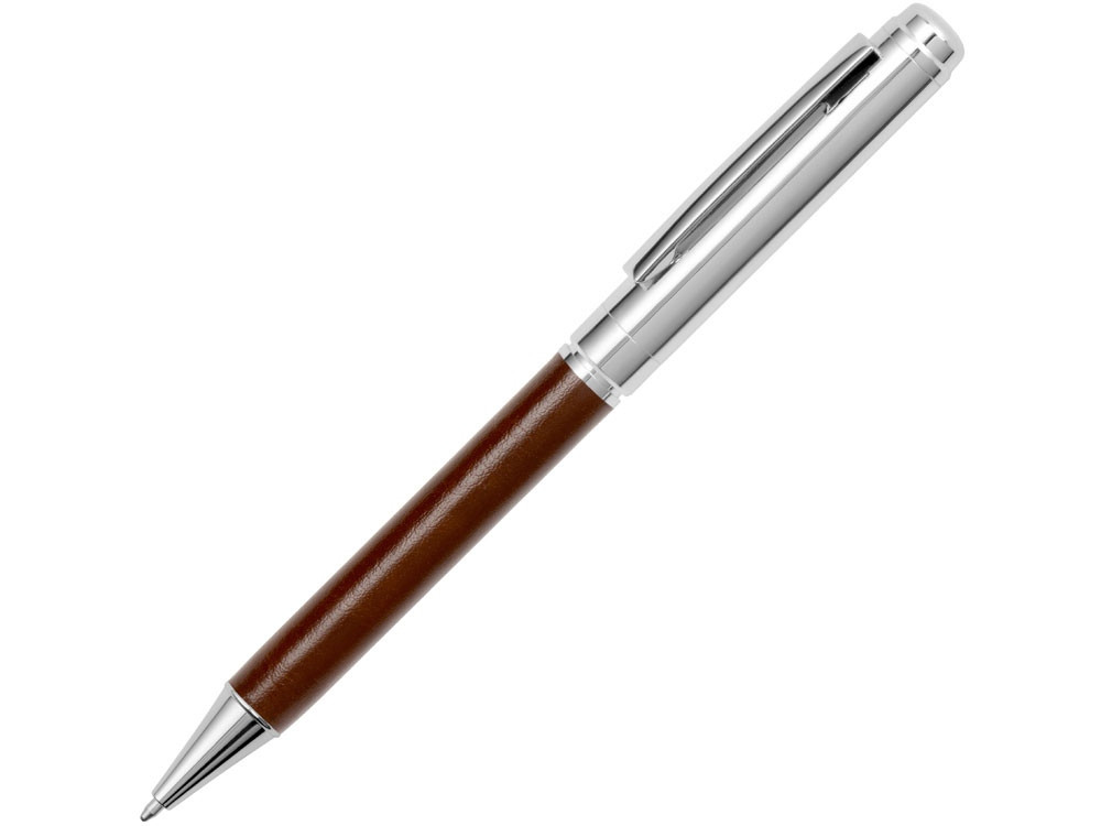 Бизнес-блокнот на молнии А5 Fabrizio с RFID защитой и ручкой, коричневый - фото 8 - id-p111807724