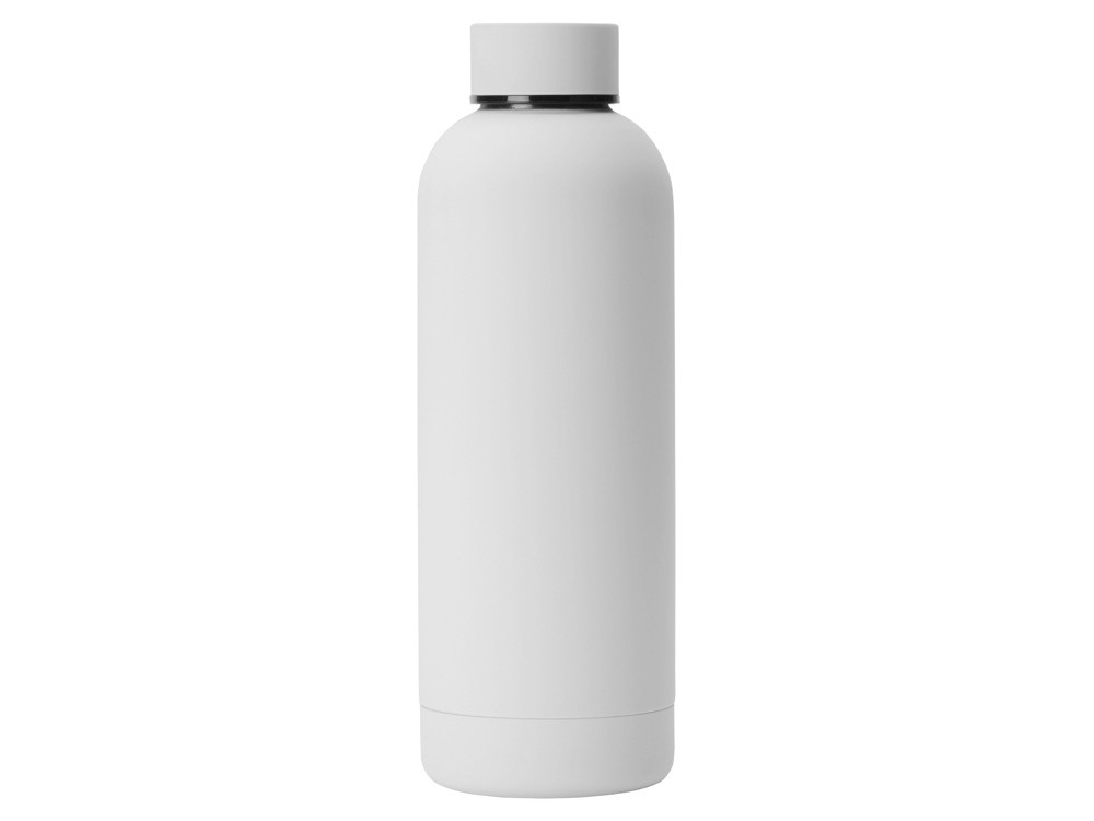 Вакуумная термобутылка Cask Waterline, soft touch, 500 мл, белый - фото 3 - id-p111798766