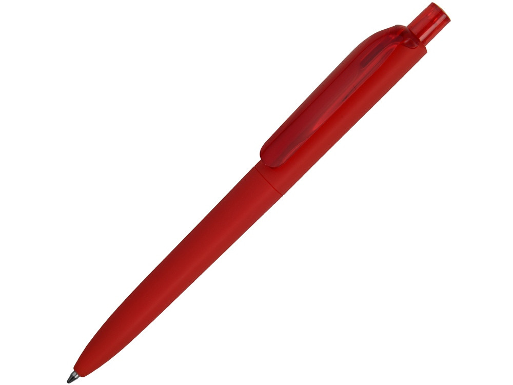 Ручка шариковая Prodir DS8 PRR софт-тач, красный - фото 1 - id-p111785785