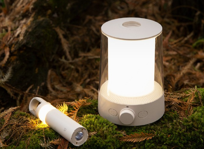 Умная лампа для кемпинга Xiaomi Mijia Split Camping Light Sand Grey MJLYD001QW