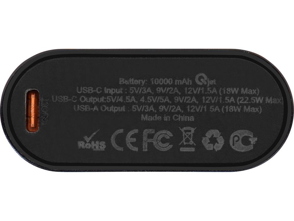 Внешний аккумулятор с QC/PD Qwik, 10000 mah, черный - фото 6 - id-p111808774