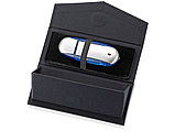 Подарочная коробка для флеш-карт треугольная, синий, фото 2