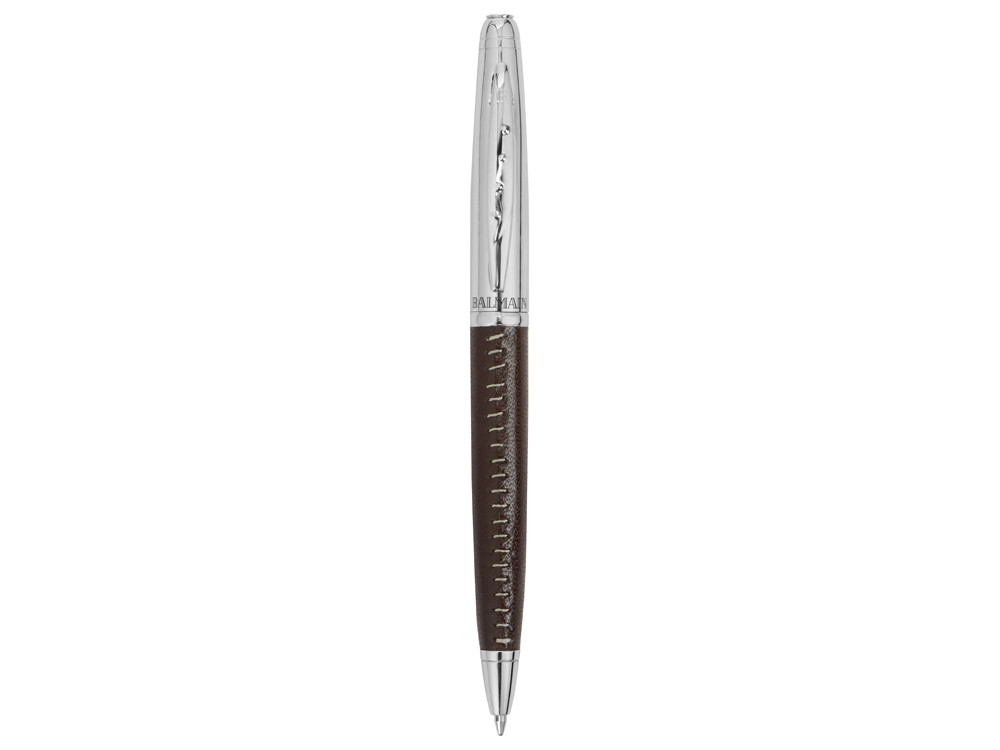 Подарочный набор Millau: ручка шариковая, брелок. Balmain, коричневый - фото 3 - id-p111796814