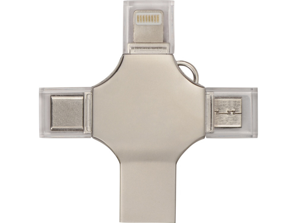 USB-флешка 3.0 на 32 Гб 4-в-1 Ultra в пакетике - фото 5 - id-p111817803