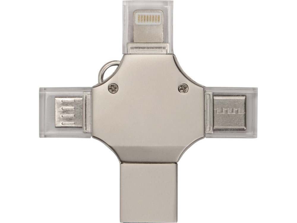 USB-флешка 3.0 на 32 Гб 4-в-1 Ultra в пакетике - фото 6 - id-p111817803