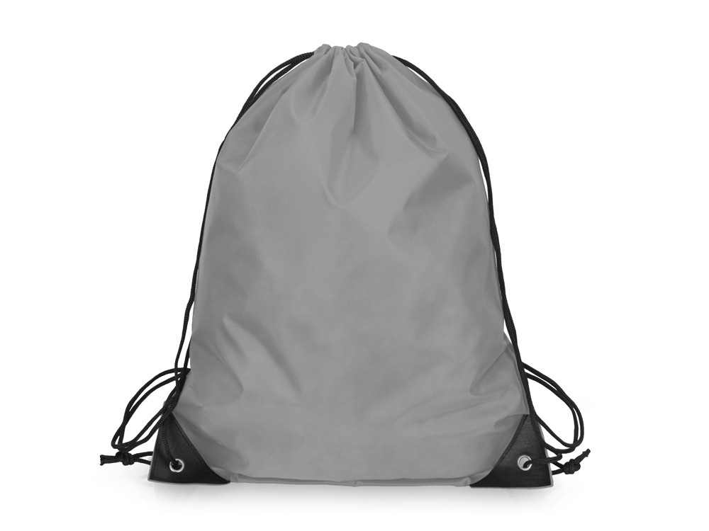 Рюкзак-мешок на шнуровке Reviver из переработанного пластика, серый - фото 2 - id-p111796820