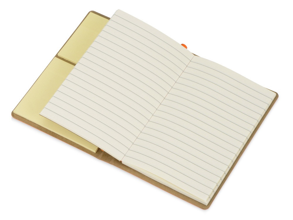 Набор стикеров Write and stick с ручкой и блокнотом, оранжевый - фото 3 - id-p111792827