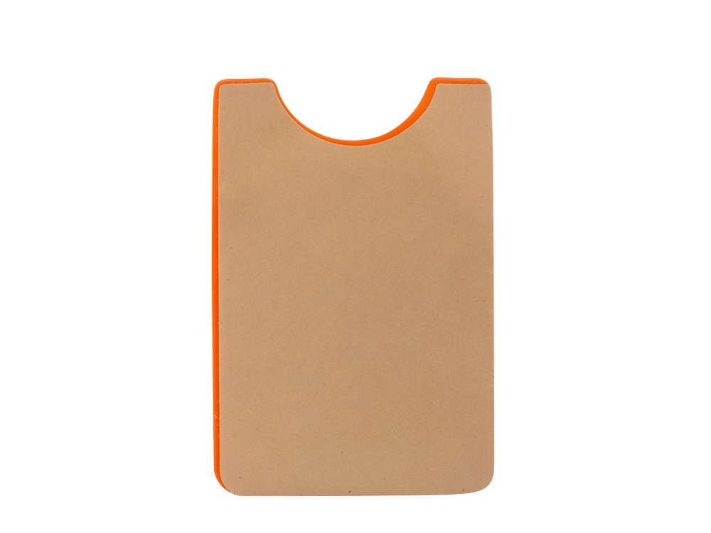 Картхолдер для телефона с держателем Trighold, оранжевый - фото 4 - id-p111810815
