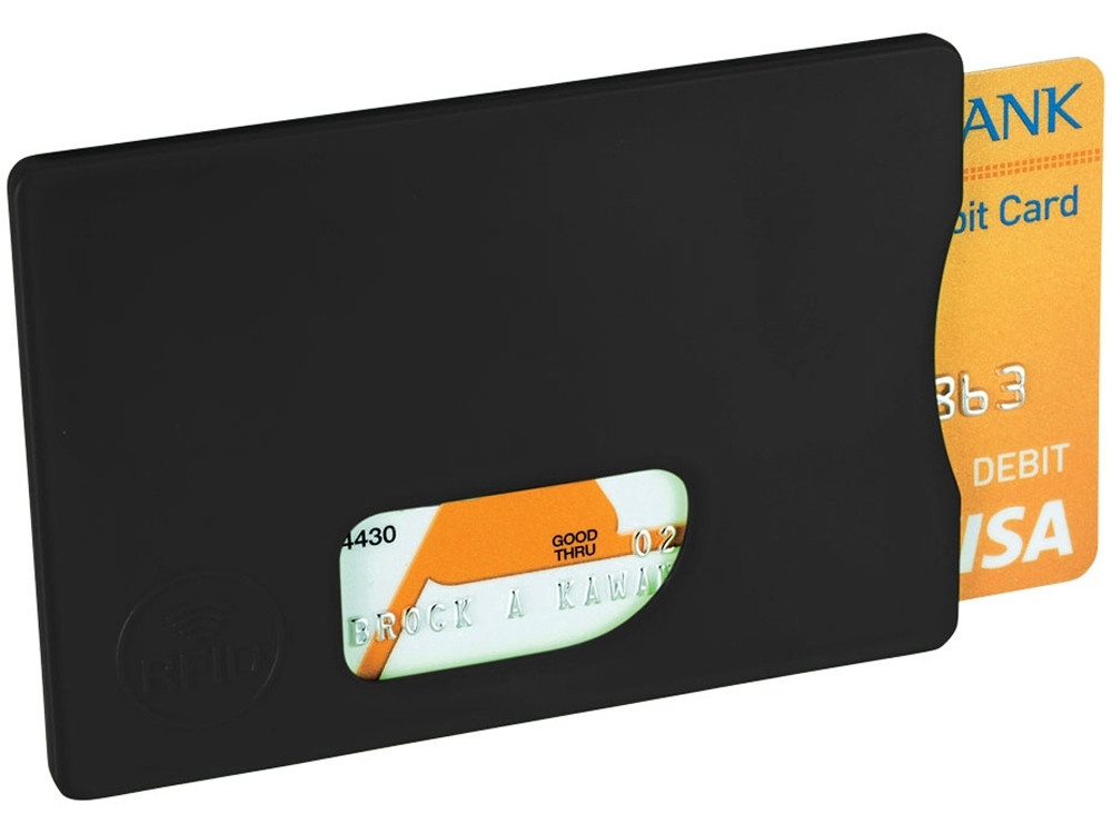 Защитный RFID чехол для кредитной карты Arnox, черный - фото 1 - id-p111810844