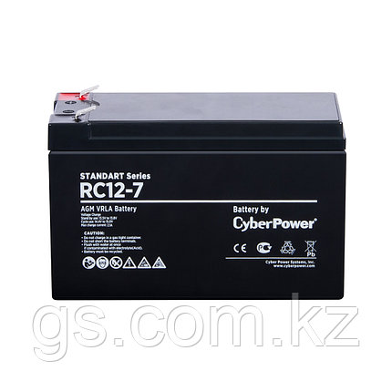 Аккумуляторная батарея CyberPower RC12-7 12В 7 Ач, фото 2