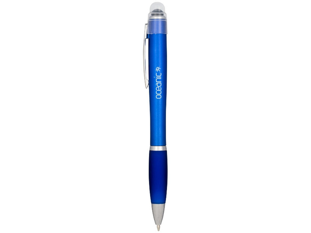 Ручка цветная светящаяся Nash, синий - фото 3 - id-p111789874
